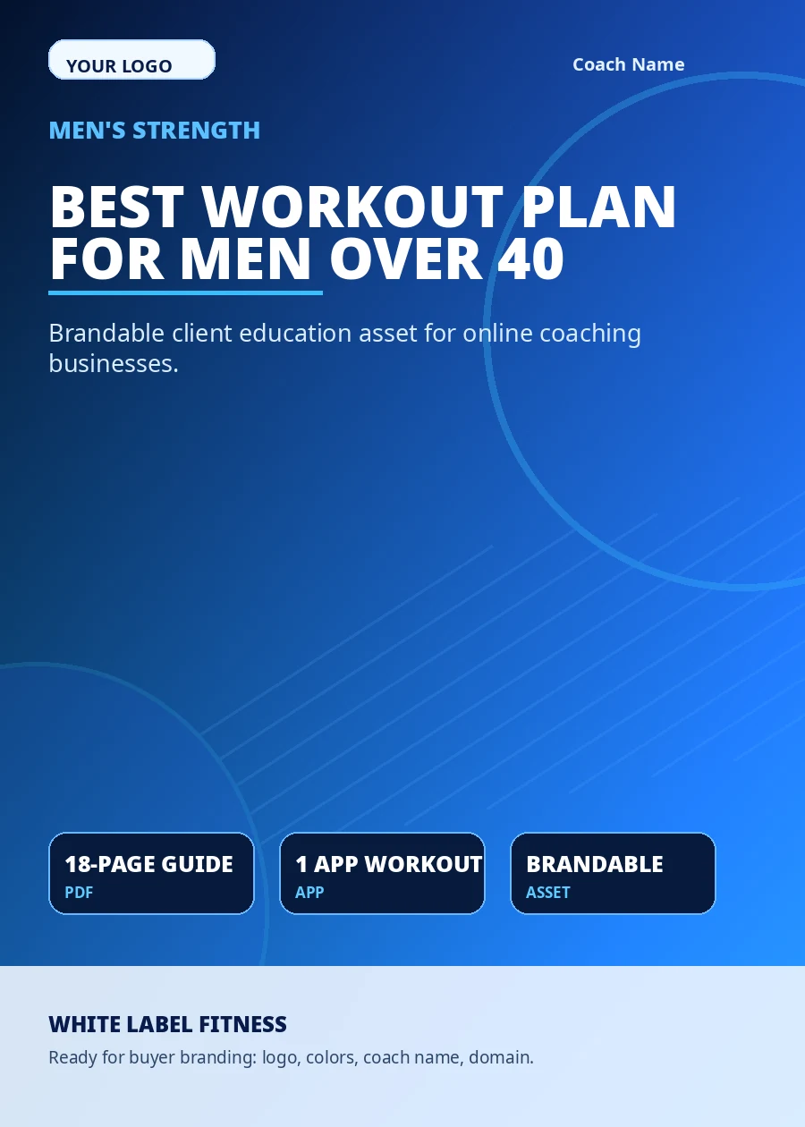 Build Lean Muscle Men 40+ cover