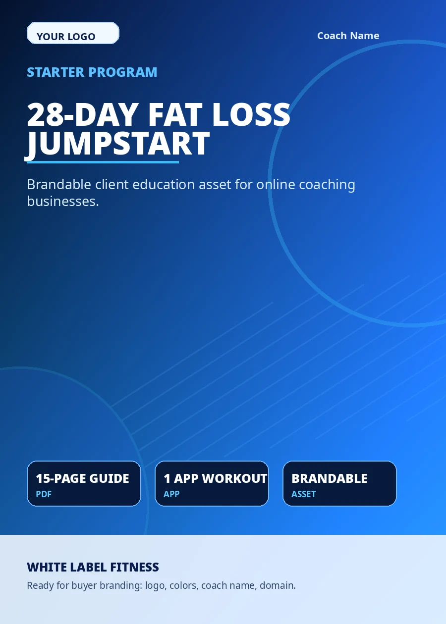 28 Day Fat Loss Jumpstart cover