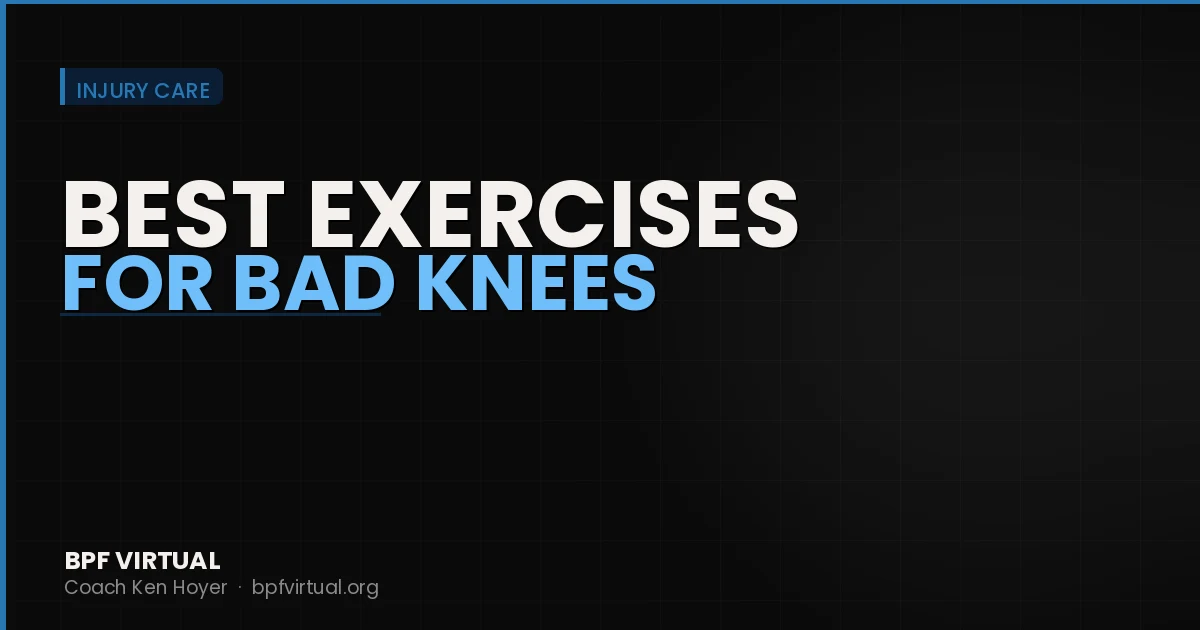 Best Exercises for Bad Knees