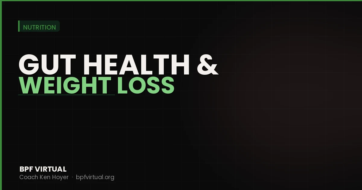 Gut Health and Weight Loss: The Real Connection