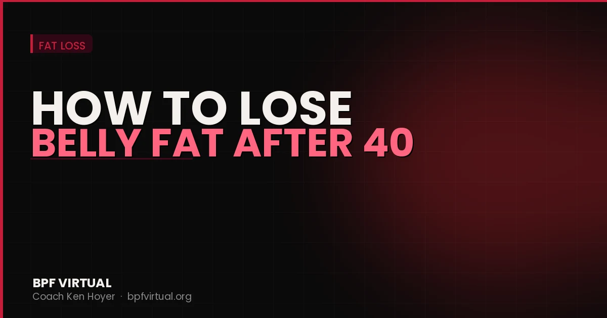 Why Belly Fat After 40 Is Different