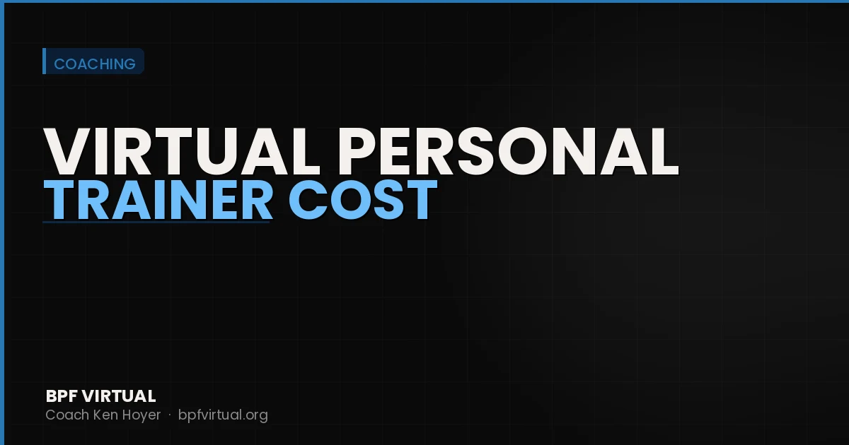 Virtual Personal Trainer Cost: What You Actually Get